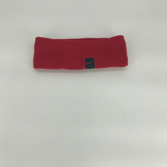 NIKE Solid Red Georgia Women’s Headband - Picture 2 of 3